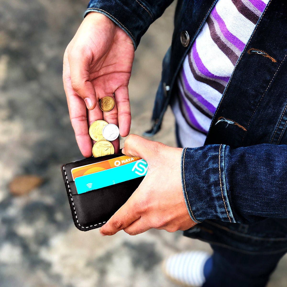 The Artisan: A Leather Cardholder Wallet