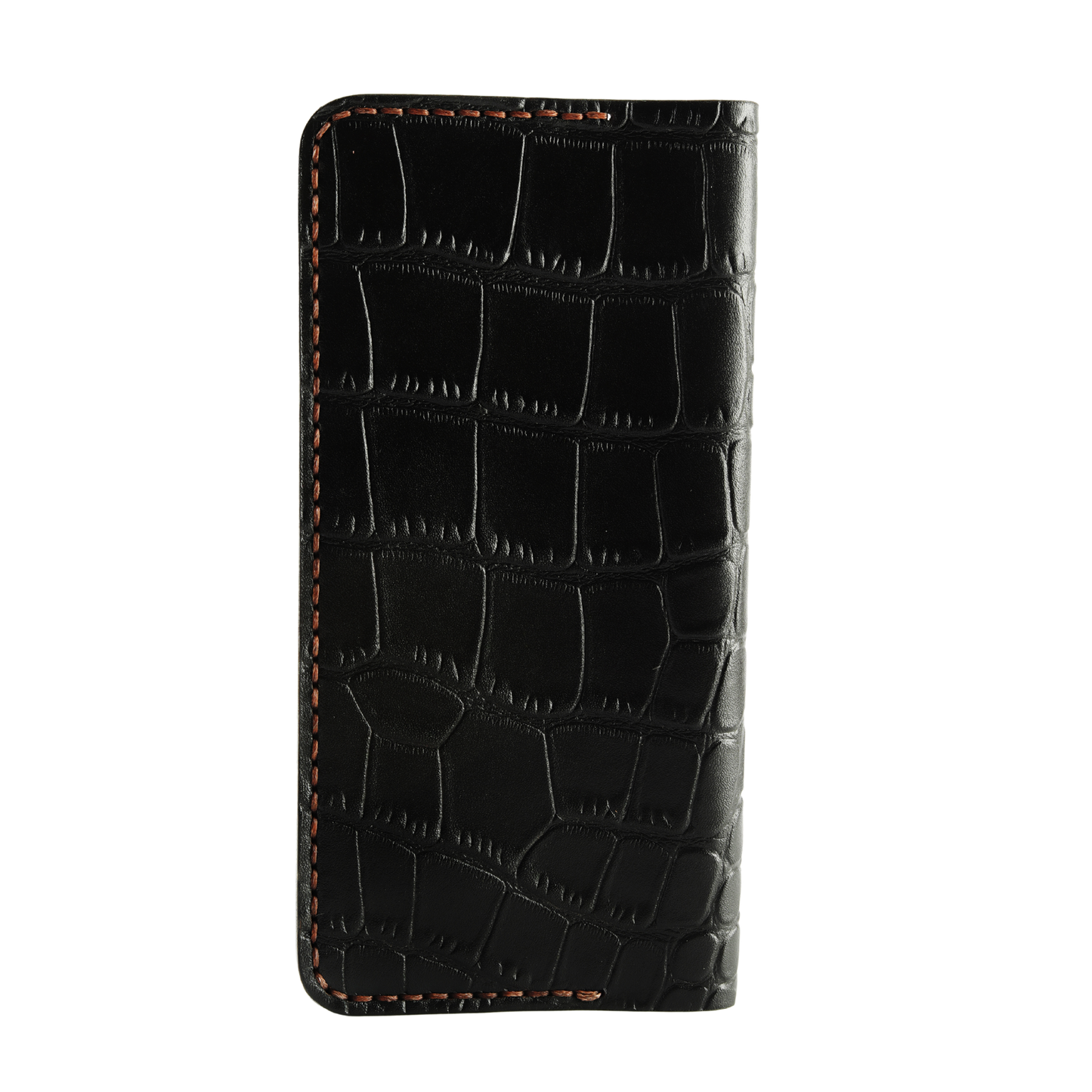 The Crocspan : A Leather Long Wallet