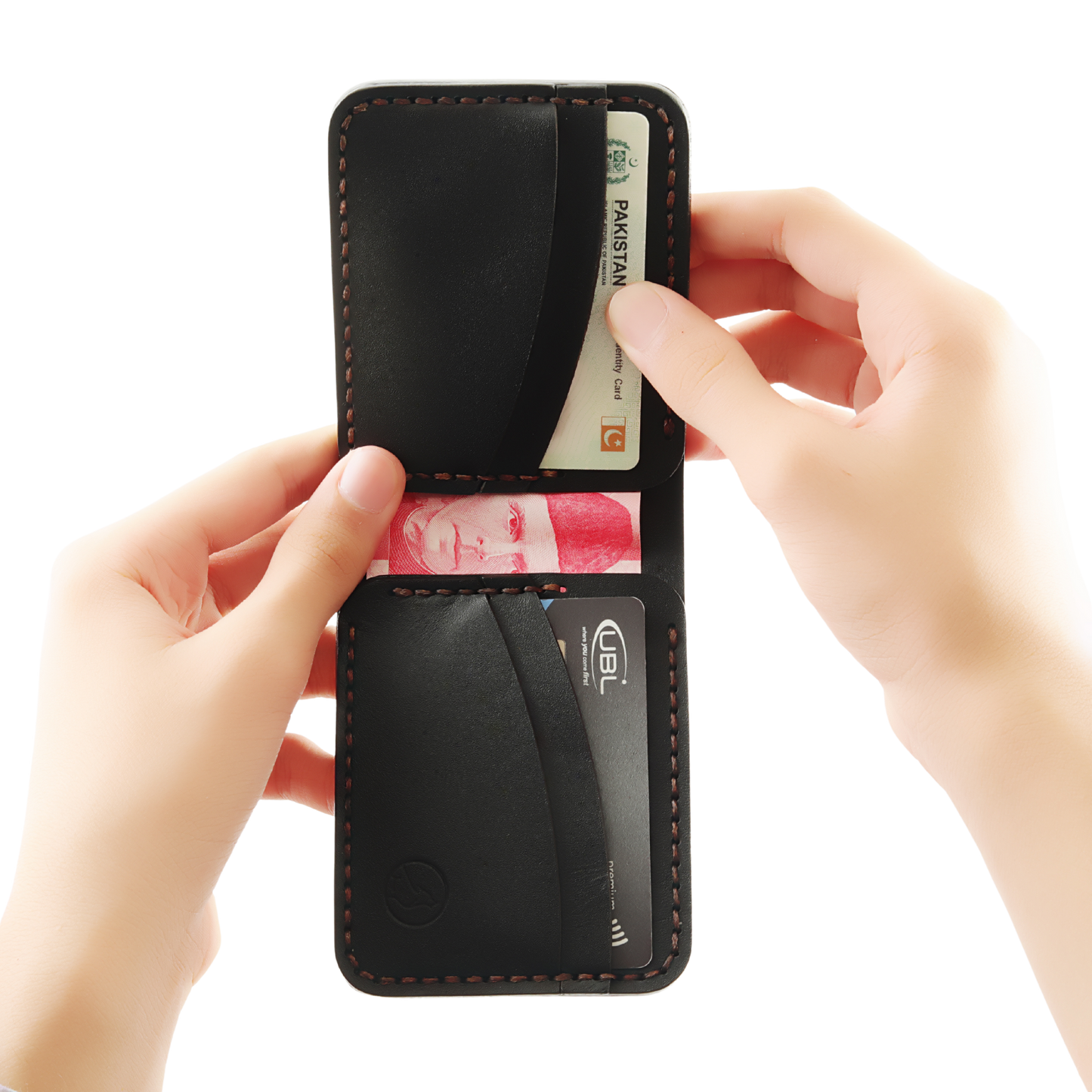 The Alligator: A Leather Bifold Wallet