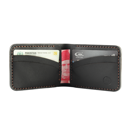 The Alligator: A Leather Bifold Wallet WOLF.PK