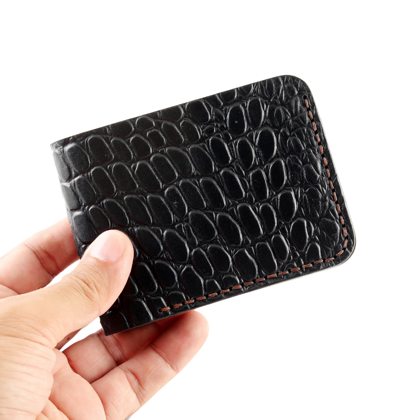 The Alligator: A Leather Bifold Wallet