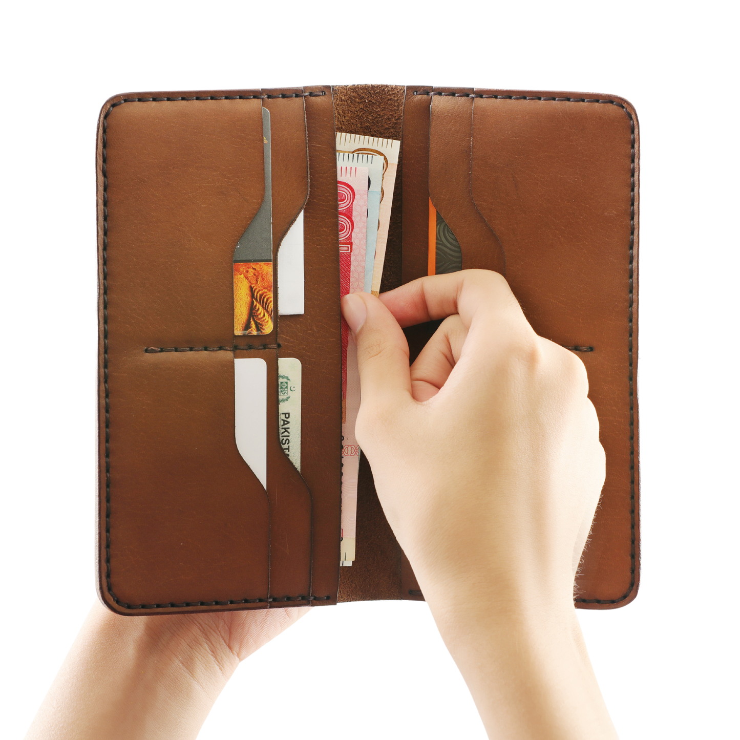 The Prime : A Leather Long Wallet