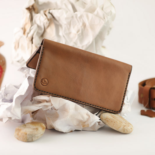 The Prime : A Leather Long Wallet WOLF.PK