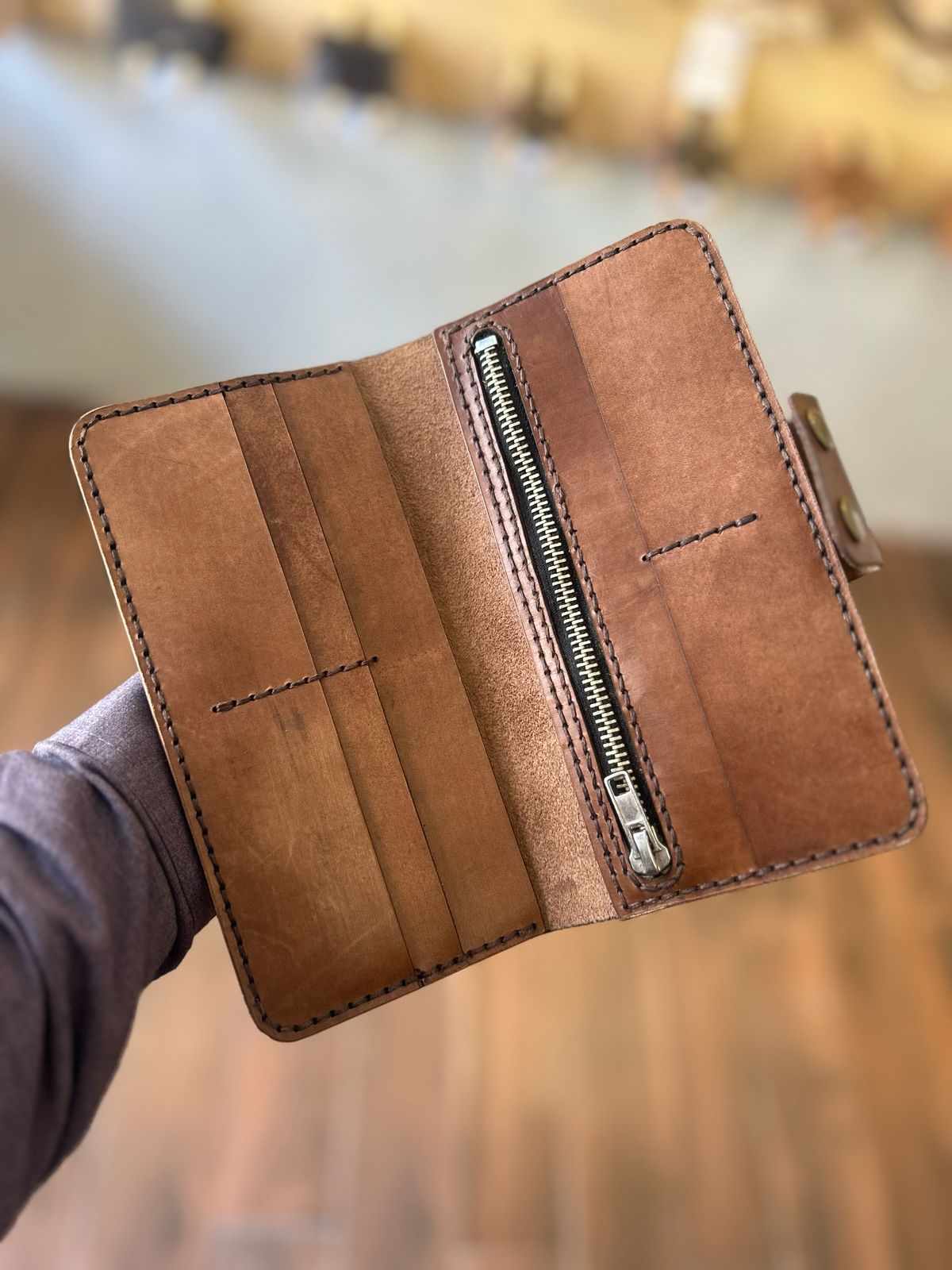 The Zylo - A Leather Long Wallet