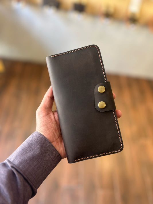 The Zylo - A Leather Long Wallet WOLF.PK