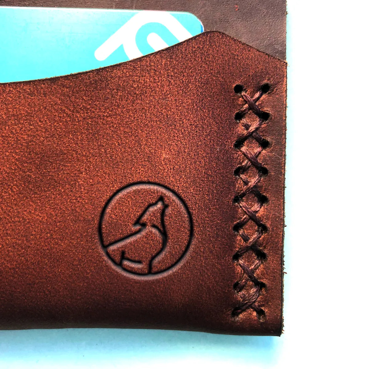 The Masterpiece: A Leather Cardholder Wallet - Brown Color
