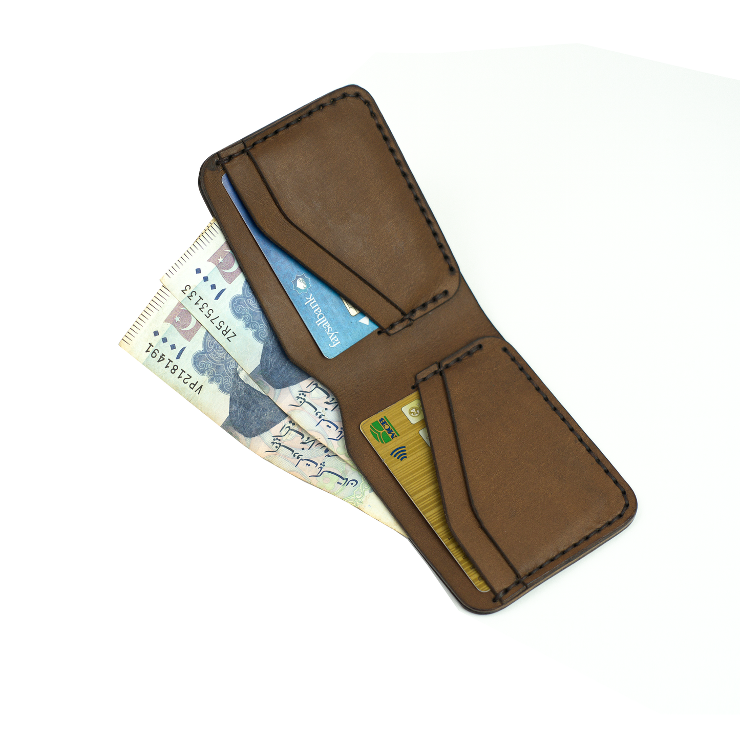 The Nexus: A Leather Bifold Wallet