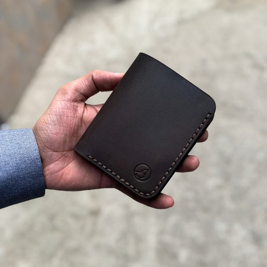 The Vertique - A Leather Cardholder Wallet