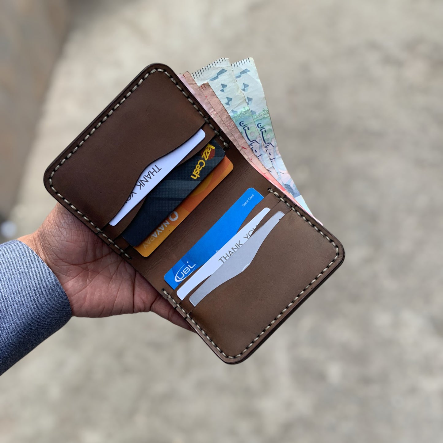 The Vertique Pro - A Leather Cardholder Wallet