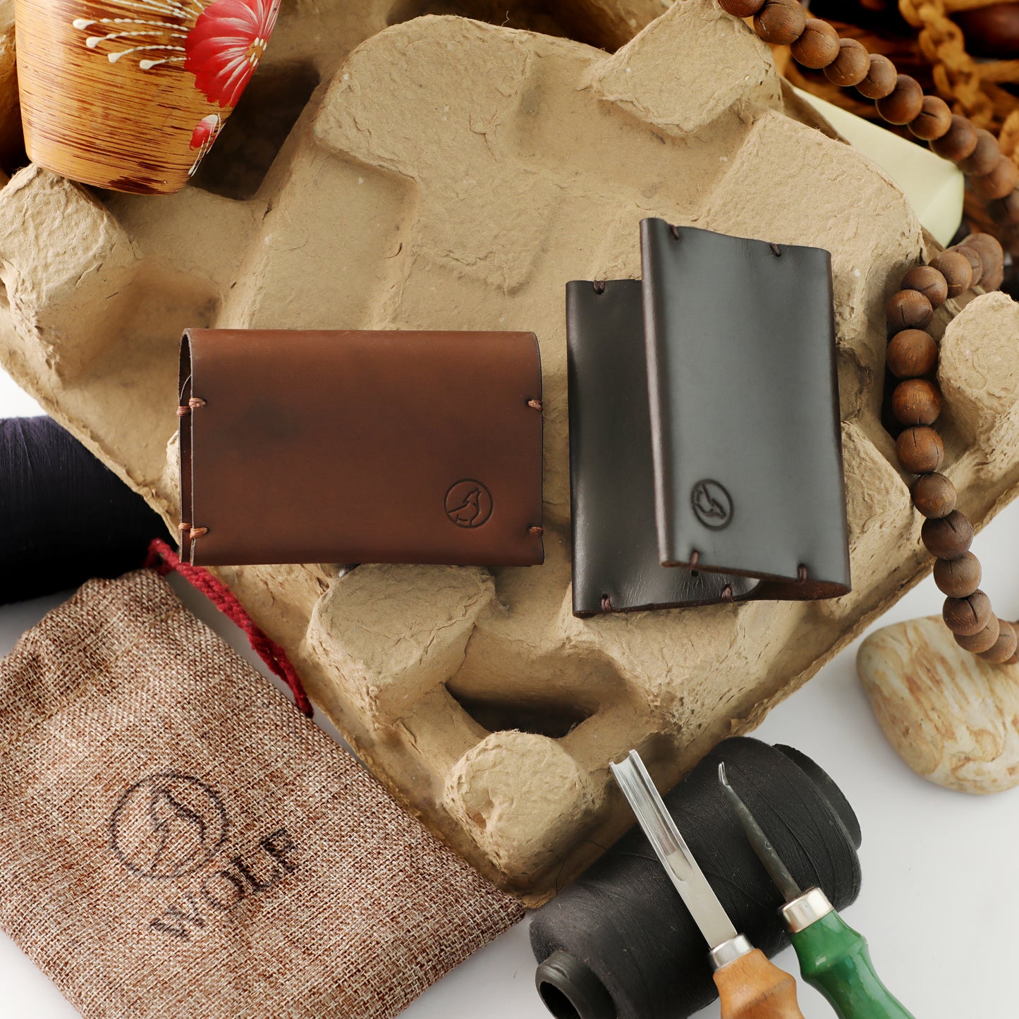 The Zenith: A Semi-Stitched Leather Wallet