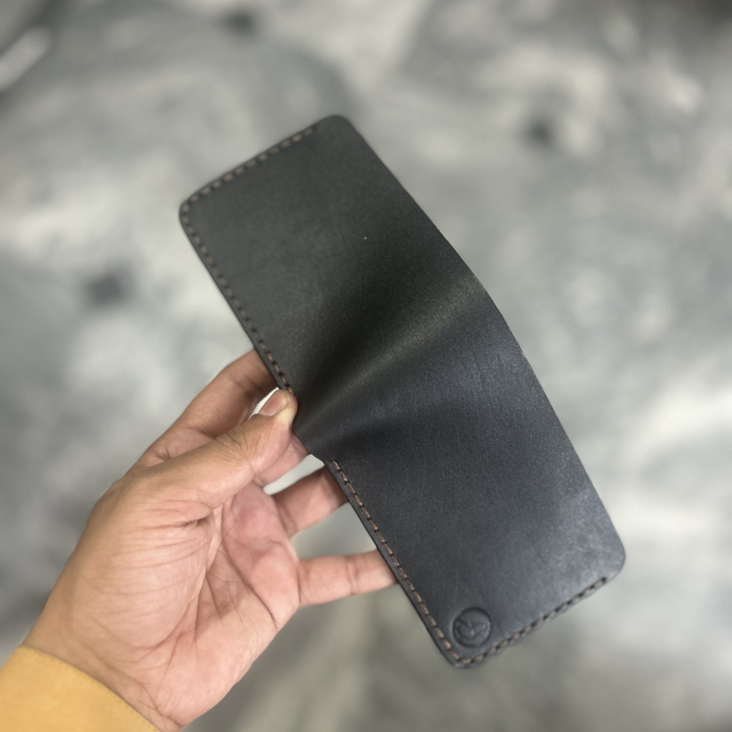 The Blix - A Leather Bifold Wallet WOLF.PK