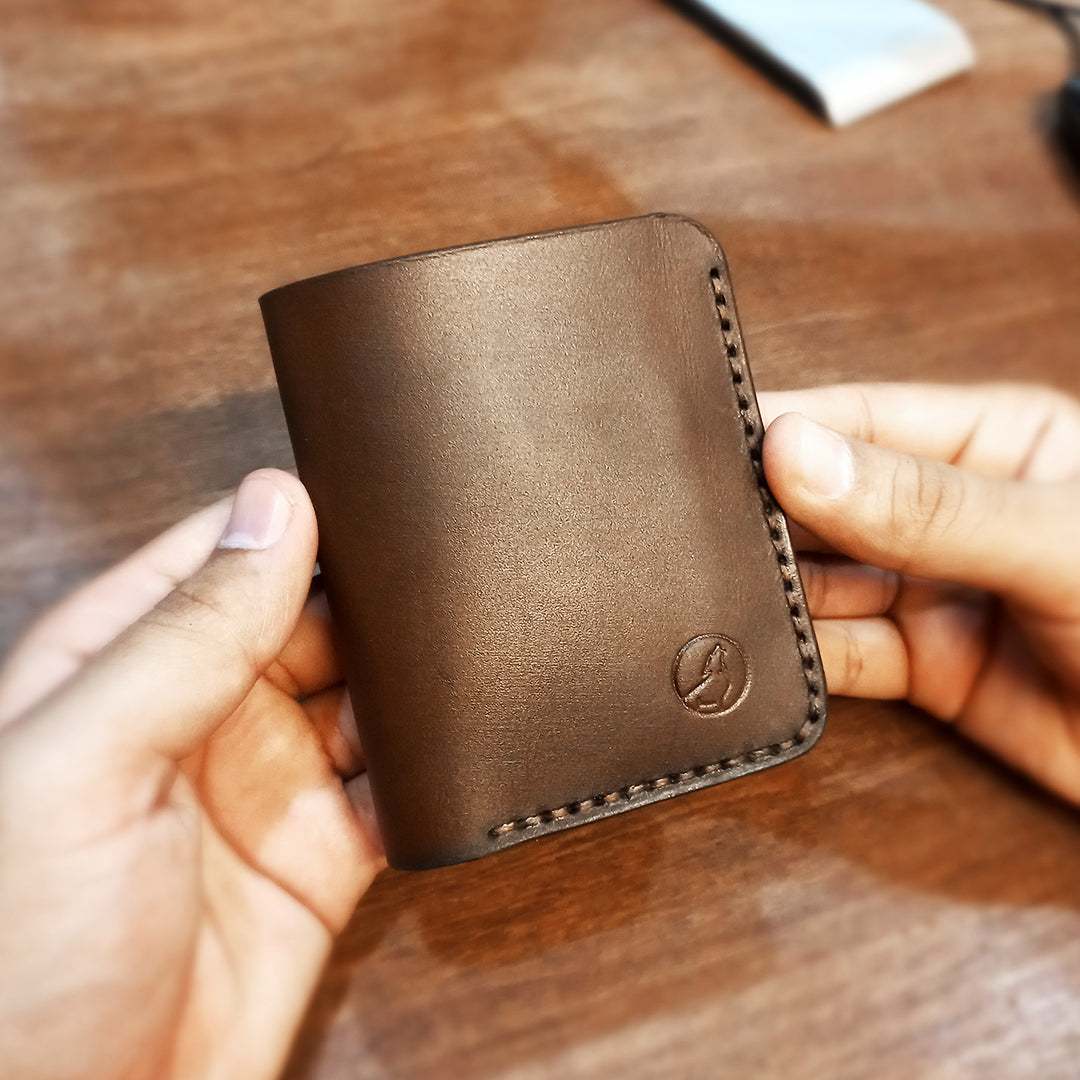 The Vertique - A Leather Cardholder Wallet
