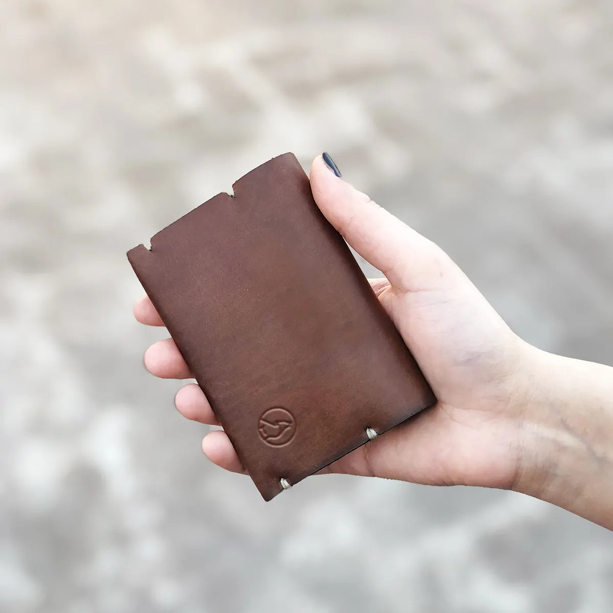 The Zenith: A Semi-Stitched Leather Wallet