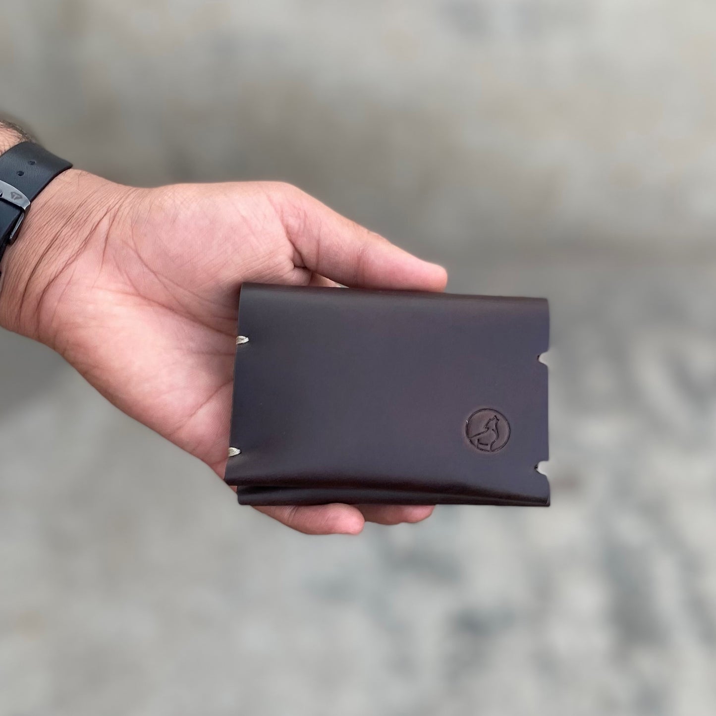 The Zenith: A Semi-Stitched Leather Wallet
